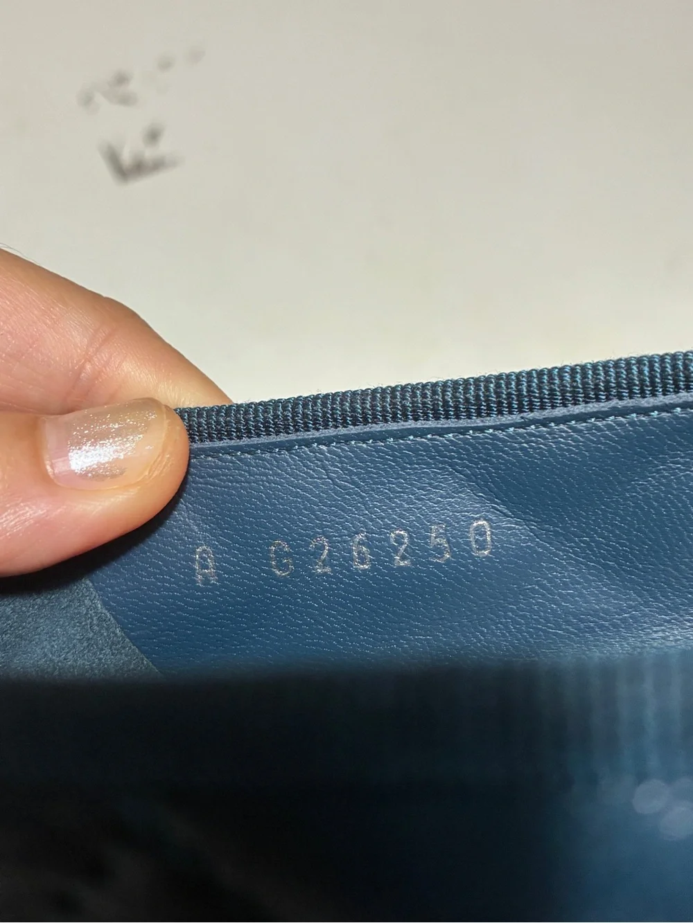 CHANEL Dark Blue Quilted Leather Ballet Flats with CC Logo
